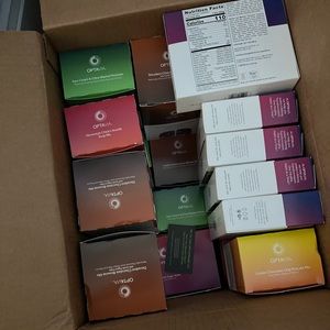 25 boxes of Optavia fuelings!
